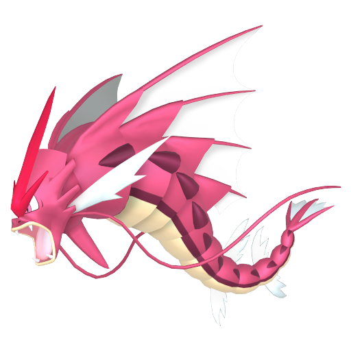 Shiny Mega Gyarados render