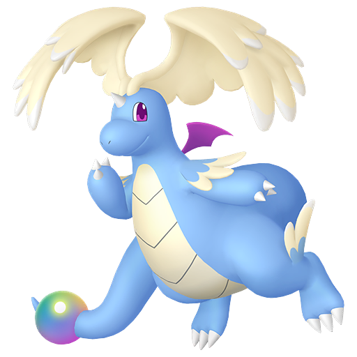 Shiny Mega Dragonite render