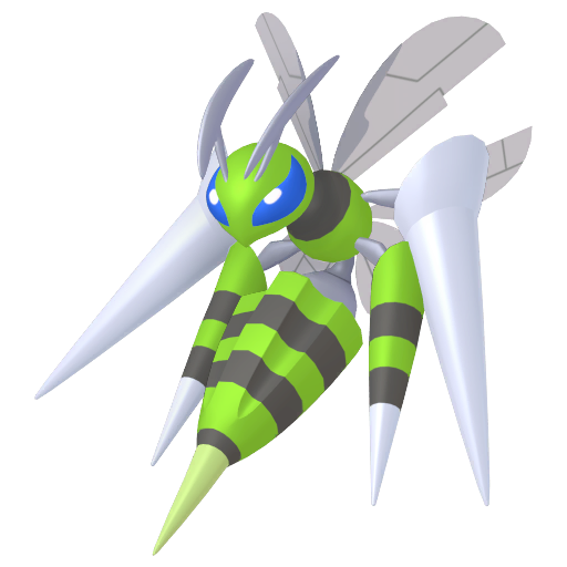 Shiny Mega Beedrill render