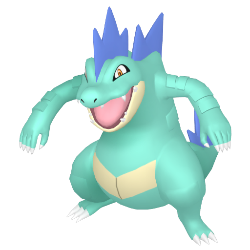 Shiny Feraligatr render