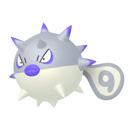 Shiny Hisuian Qwilfish render