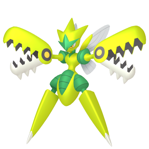 Shiny Mega Scizor render
