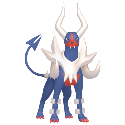 Shiny Mega Houndoom render