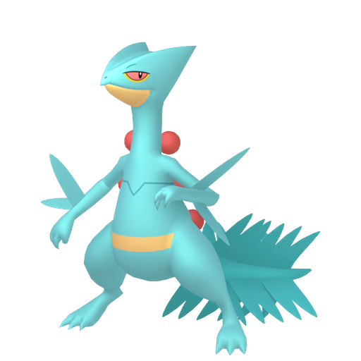 Shiny Sceptile render