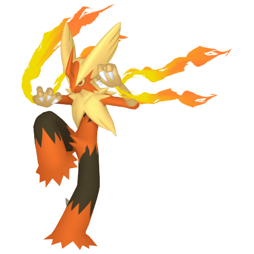 Shiny Mega Blaziken render