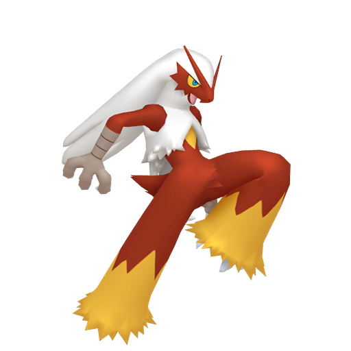 Shiny Blaziken render