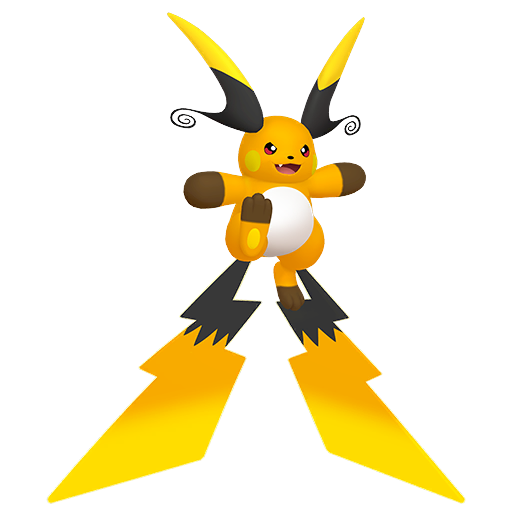 Shiny Mega Raichu X render