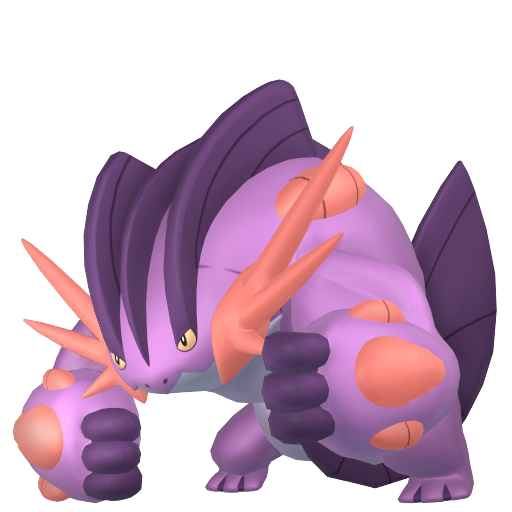 Shiny Mega Swampert render