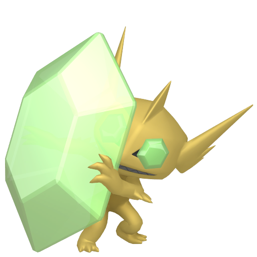Shiny Mega Sableye render