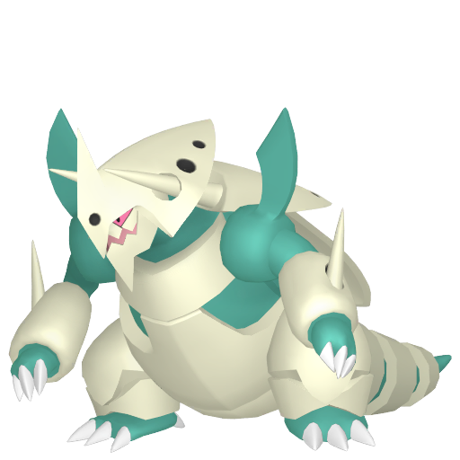 Shiny Mega Aggron render