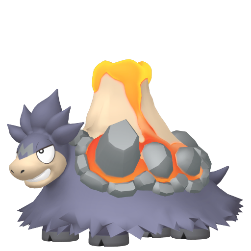 Shiny Mega Camerupt render