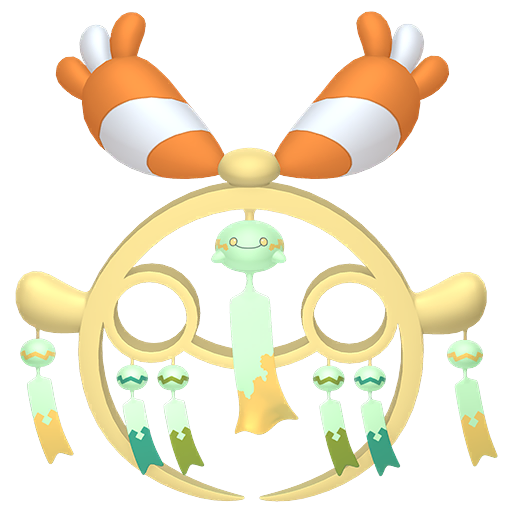 Shiny Mega Chimecho render