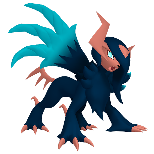 Shiny Mega Absol Z render