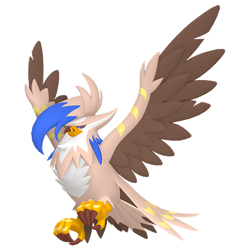 Shiny Mega Staraptor render