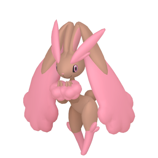 Shiny Lopunny render