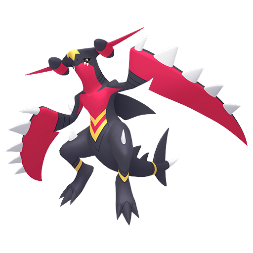 Shiny Mega Garchomp Z render