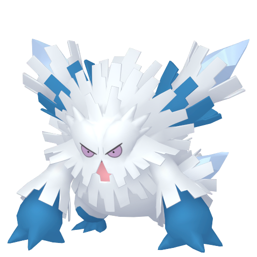 Shiny Mega Abomasnow render