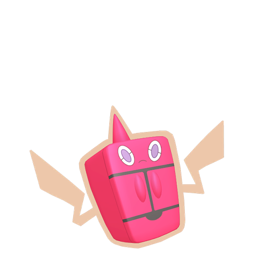 Shiny Frost Rotom render