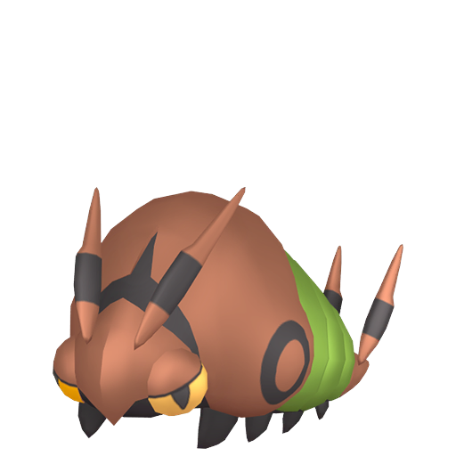 Shiny Venipede render