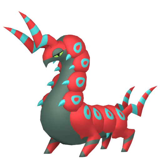 Shiny Scolipede render