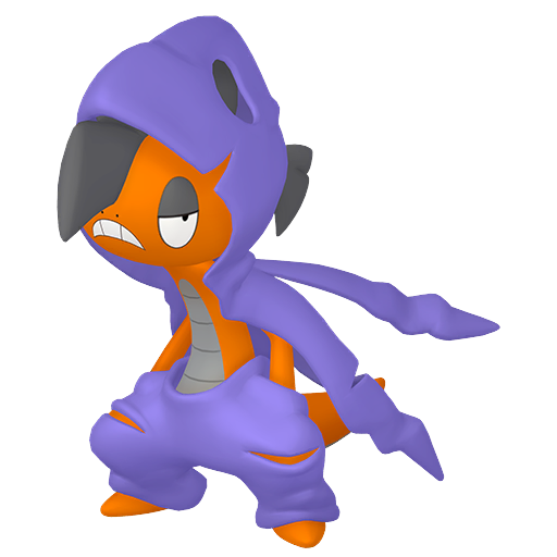 Shiny Mega Scrafty render