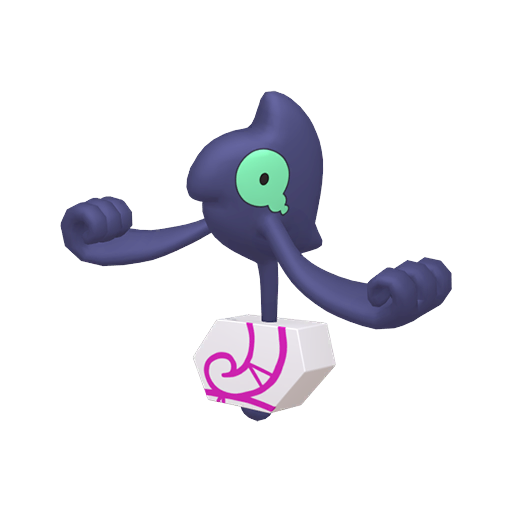 Shiny Galarian Yamask render