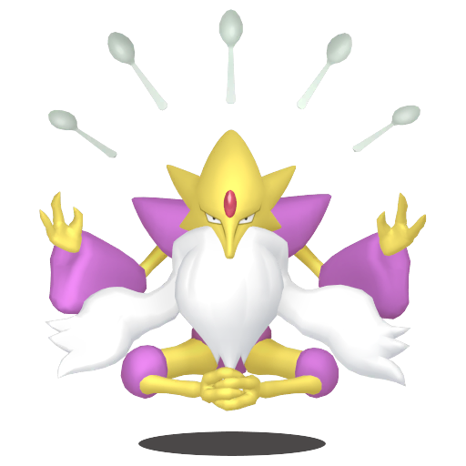 Shiny Mega Alakazam render