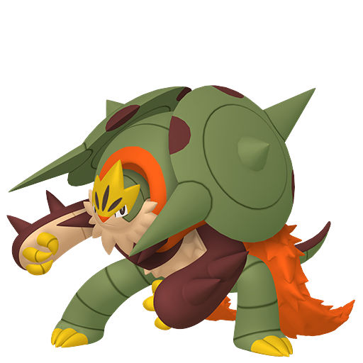 Shiny Mega Chesnaught render