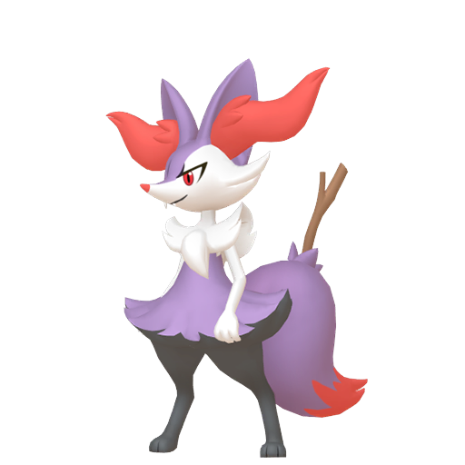 Shiny Braixen render