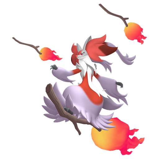 Shiny Mega Delphox render