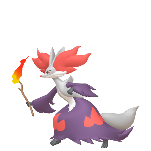 Shiny Delphox render