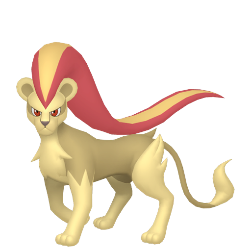 Shiny Female Pyroar render