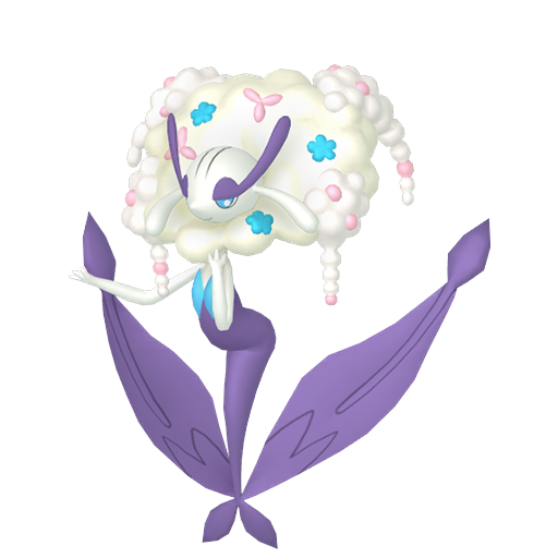 Shiny White Florges render