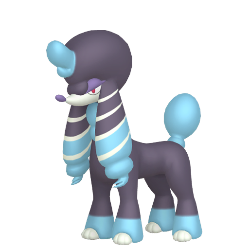 Shiny La Reine Furfrou render