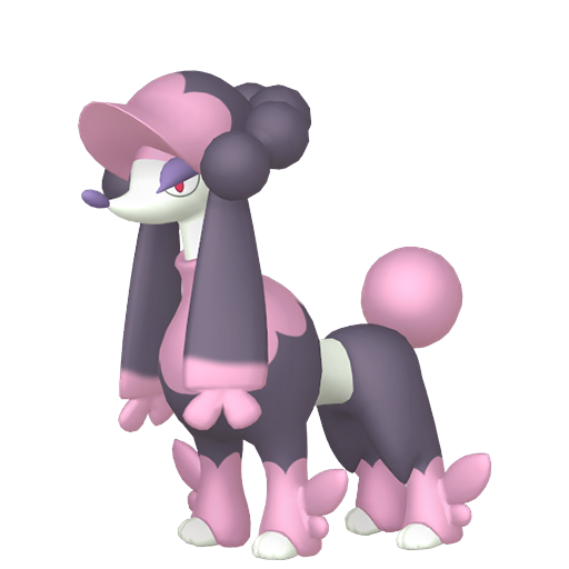 Shiny Matron Furfrou render