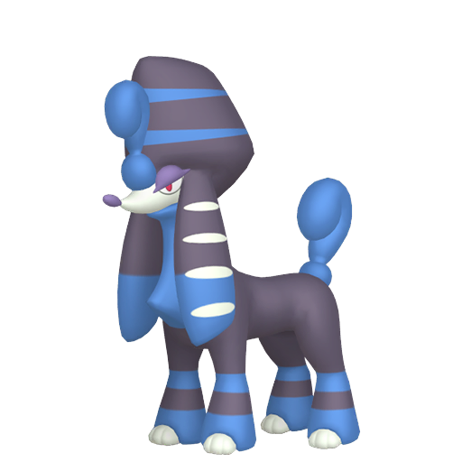 Shiny Pharaoh Furfrou render