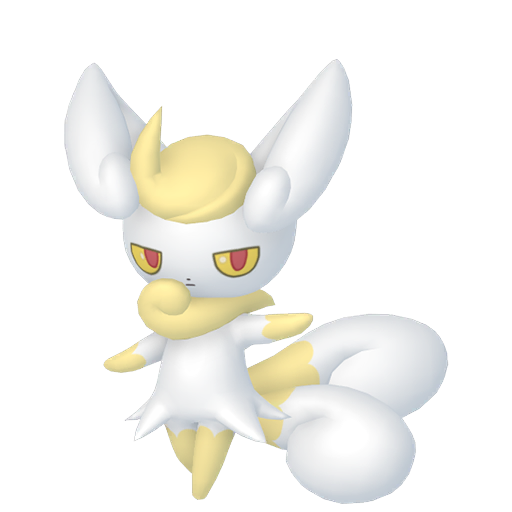 Shiny Female Meowstic render