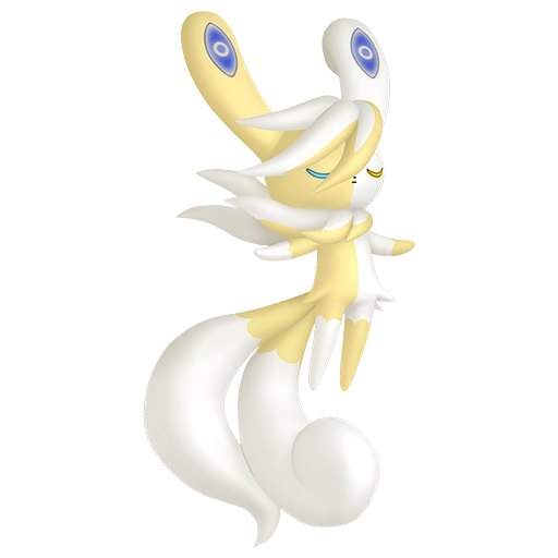Shiny Mega Meowstic render