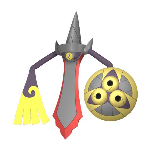 Shiny Blade Aegislash render
