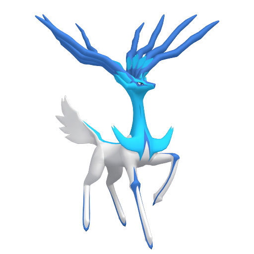 Shiny Xerneas render