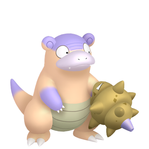Shiny Galarian Slowbro render