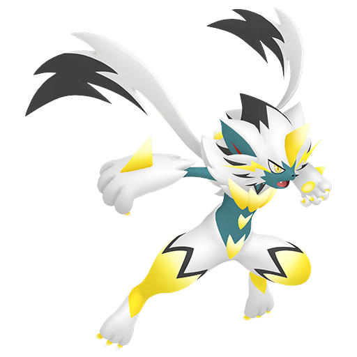 Shiny Mega Zeraora render