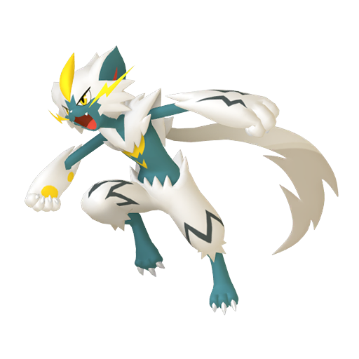 Shiny Zeraora render
