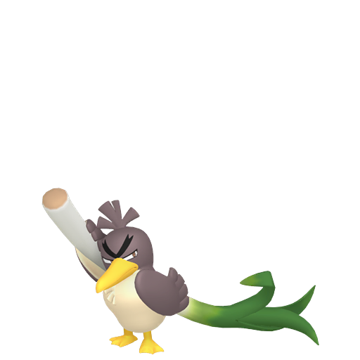 Shiny Galarian Farfetch’d render