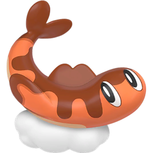 Shiny Curly Form Tatsugiri render