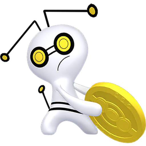 Shiny Roaming Form Gimmighoul render