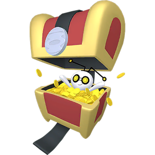 Shiny Gimmighoul render